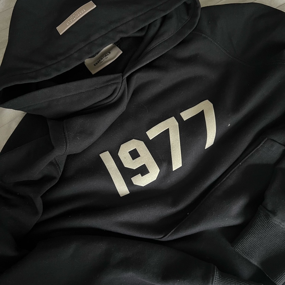 1977 Black Hoodie